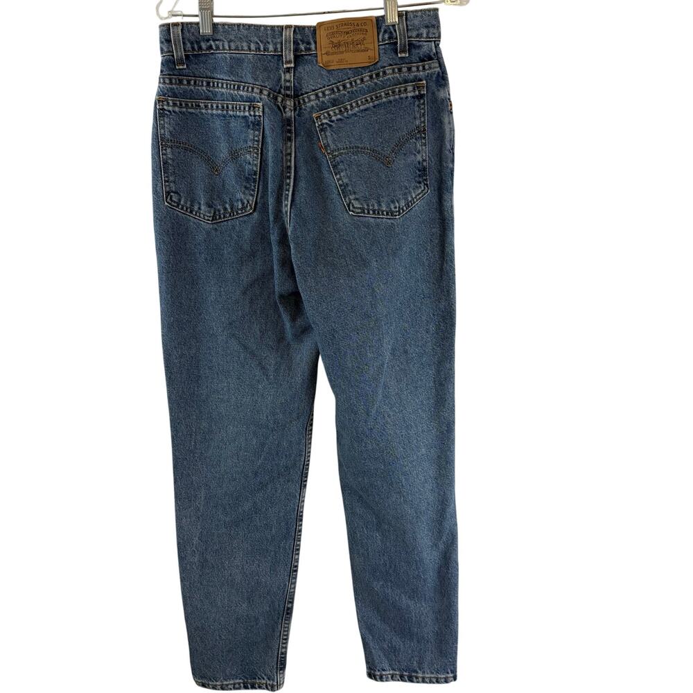 Levi's Vintage 10912 Orange Tab Slim Fit Tapered Leg Jeans Measures 30 x 29